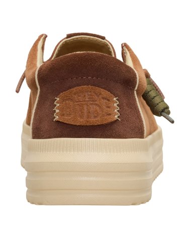 Hey Dude sneakers slip-on in camoscio