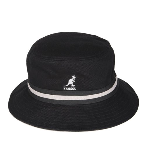 Kangol fabric bucket hat with band