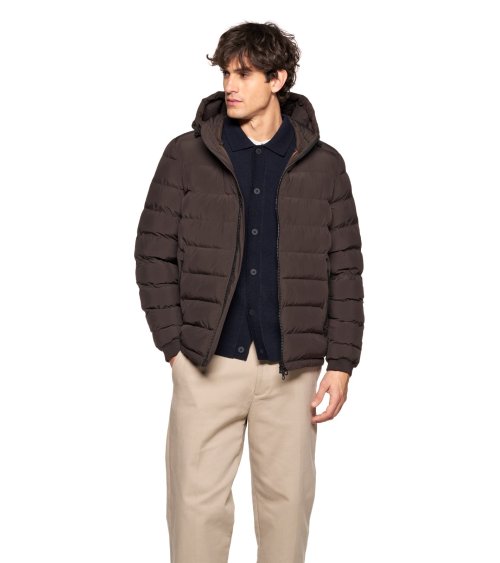Geox cappotto trapuntato cappuccio