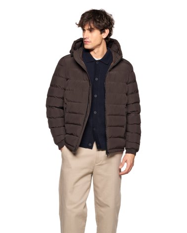 Geox cappotto trapuntato cappuccio