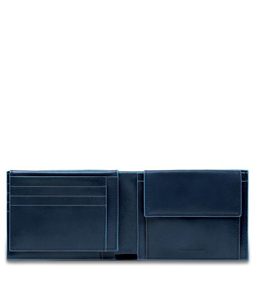 Piquadro portafoglio slim con clip