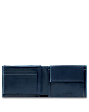 Piquadro portafoglio slim con clip