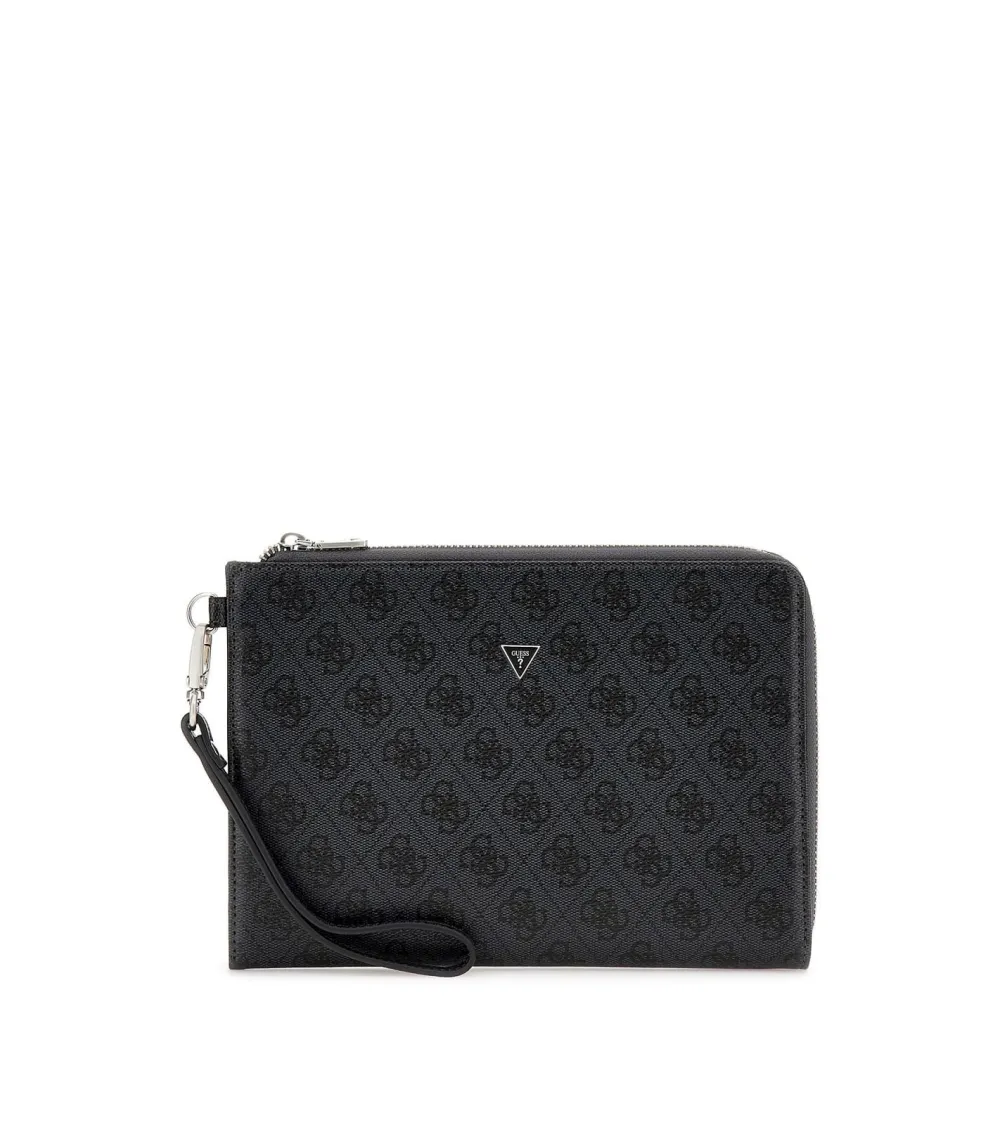 Guess pochette avec poignée et fermeture éclair