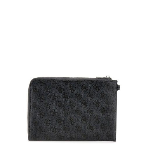 Guess pochette con manico e chiusura zip