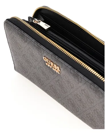 Guess zip wallet with logo