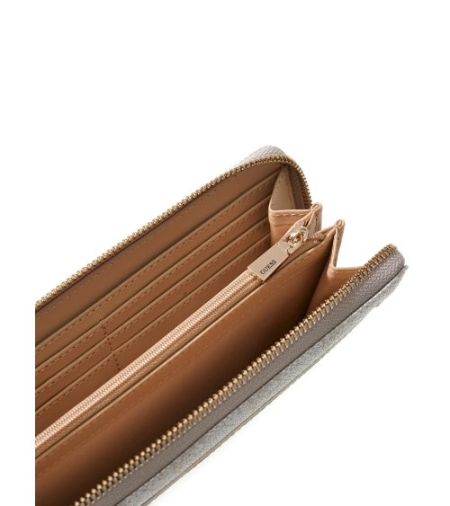 Portafoglio Guess con chiusura zip