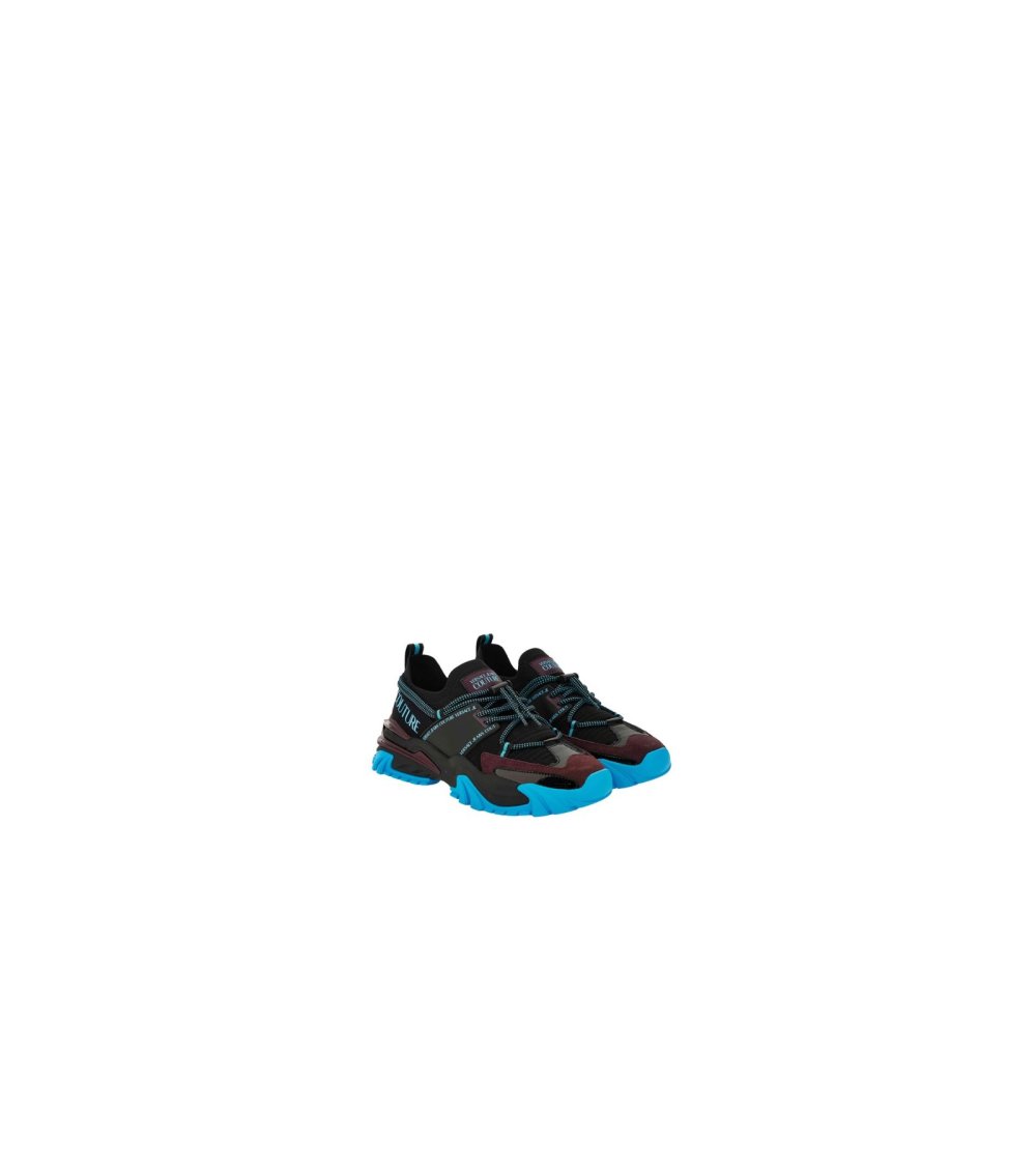 Versace Jeans high sneakers with laces