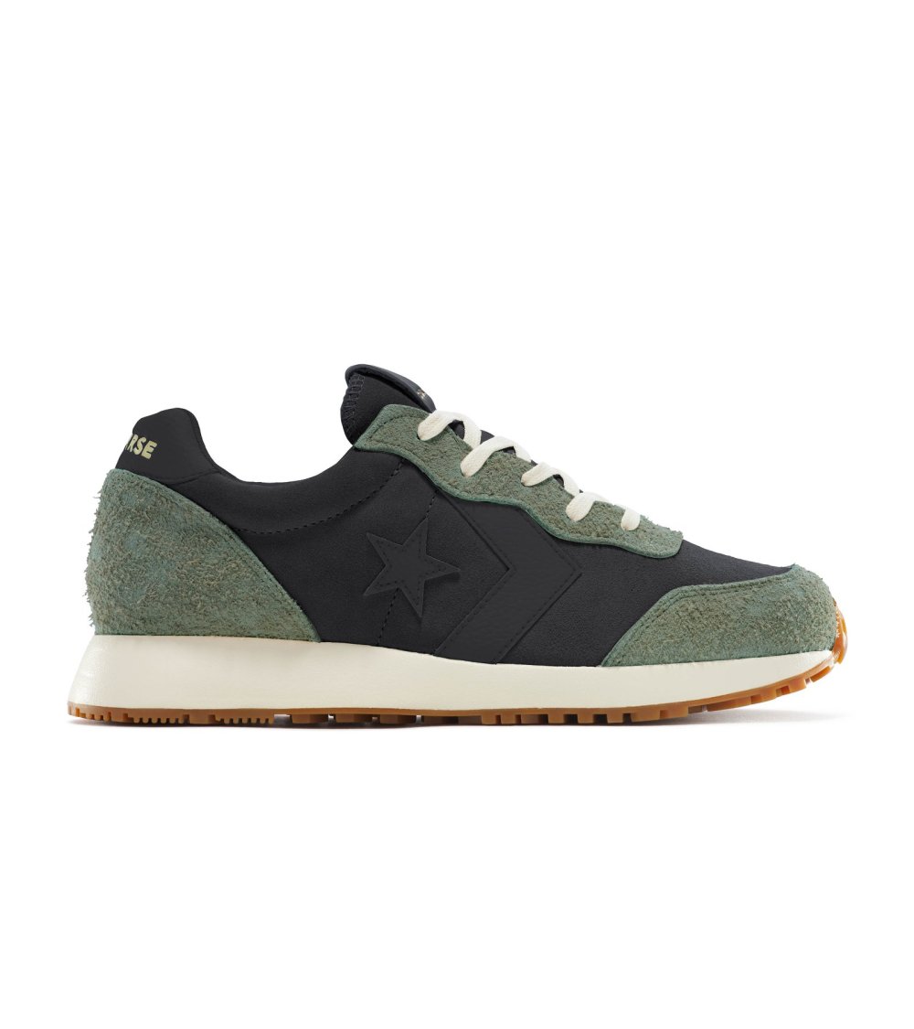 Converse hohe Sneakers aus Wildleder und Stoff