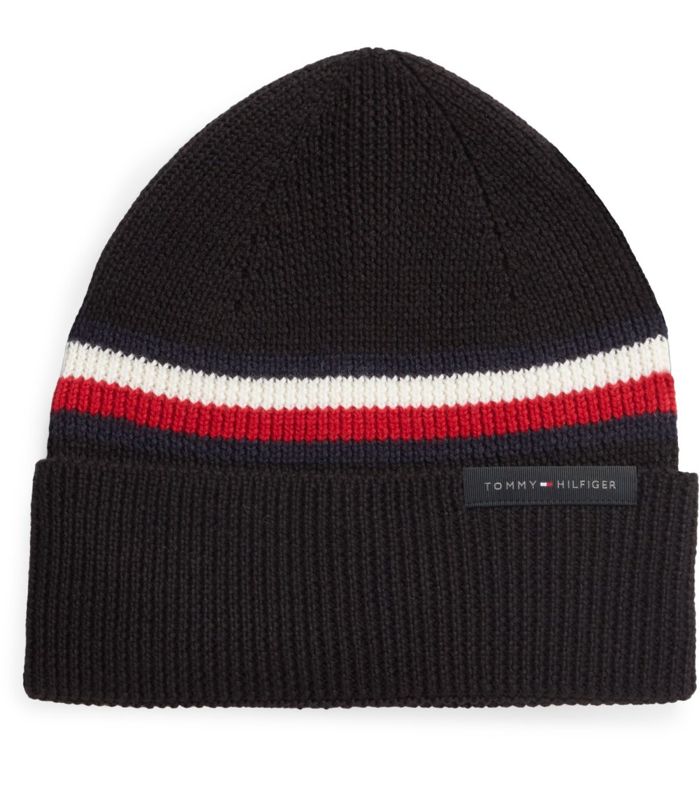 Tommy Hilfiger Strickmütze mit Aufschlag