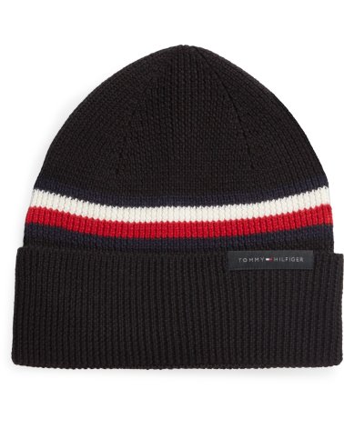 Tommy Hilfiger berretto in maglia con risvolto