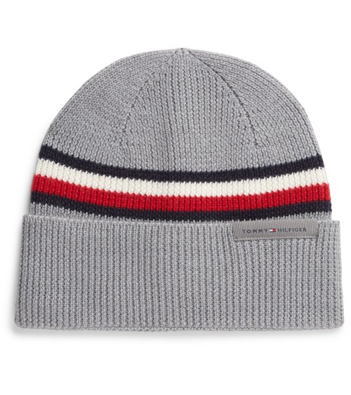 Tommy Hilfiger berretto in maglia con risvolto