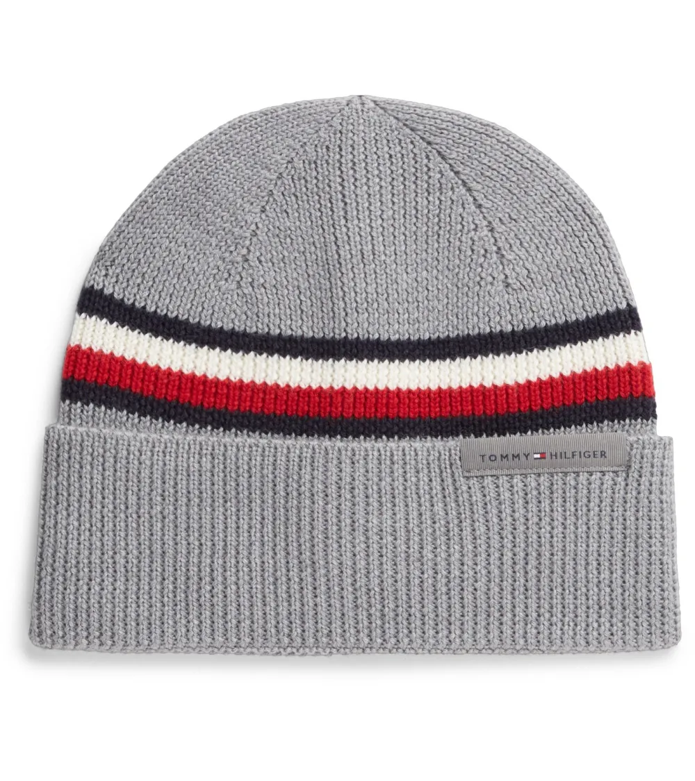 Tommy Hilfiger knitted hat with cuff