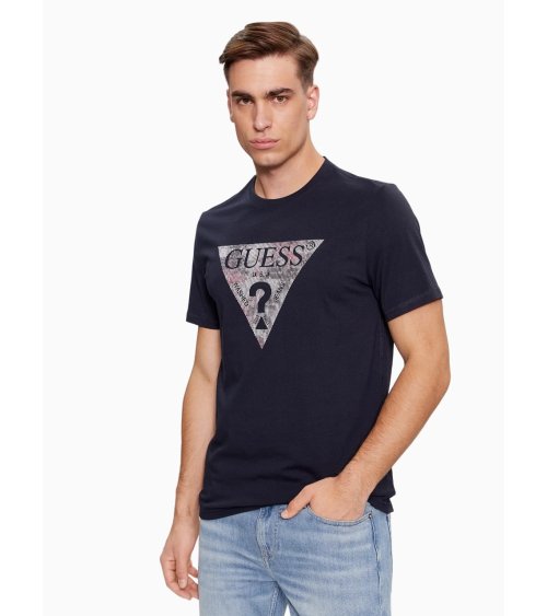 Guess T-Shirt mit kurzen Ärmeln und Druck