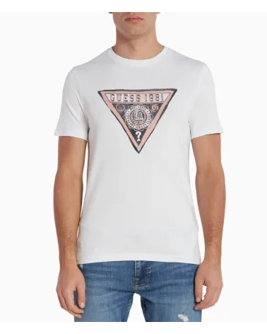 Guess T-shirt with front triangular graphic