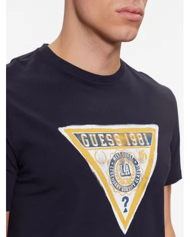 Guess T-shirt with front triangular graphic