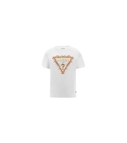 Camiseta Guess con logo central
