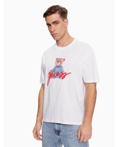 Guess T-Shirt mit Bärenprint kurzarm