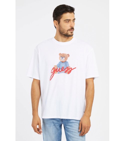 Guess T-Shirt mit Bärenprint kurzarm