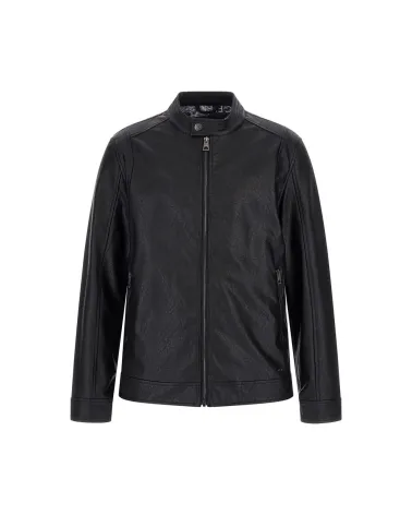 Faux leather coat Guess