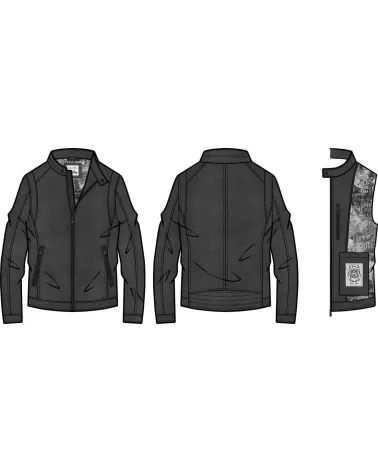 Faux leather coat Guess