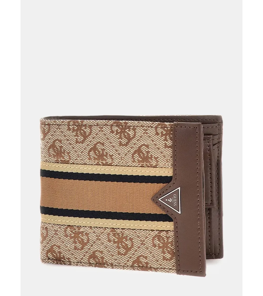Guess portefeuille slim avec fermeture à rabat