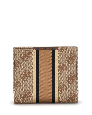 Guess slim wallet with flap closure