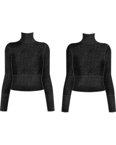 Guess high neck sweater