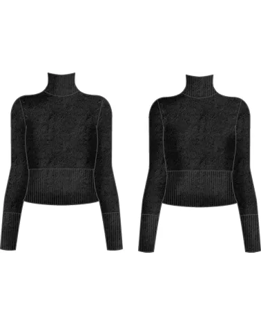 Guess high neck sweater