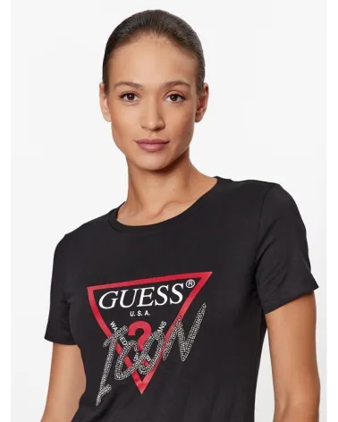 T-shirt Guess logo triangle