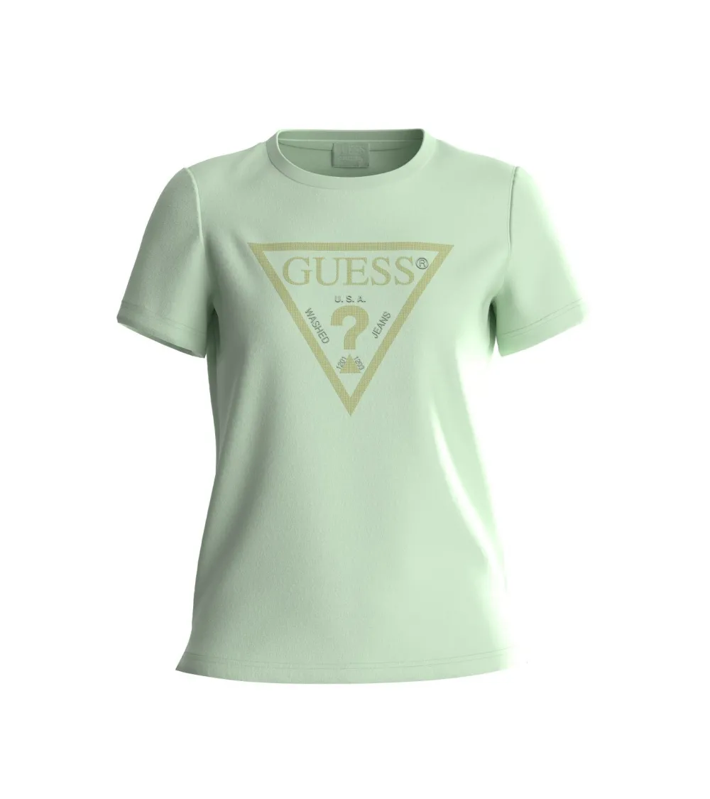 Guess T-shirt with triangular logo