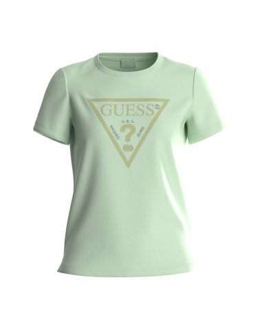 Guess T-Shirt mit dreieckigem Logo