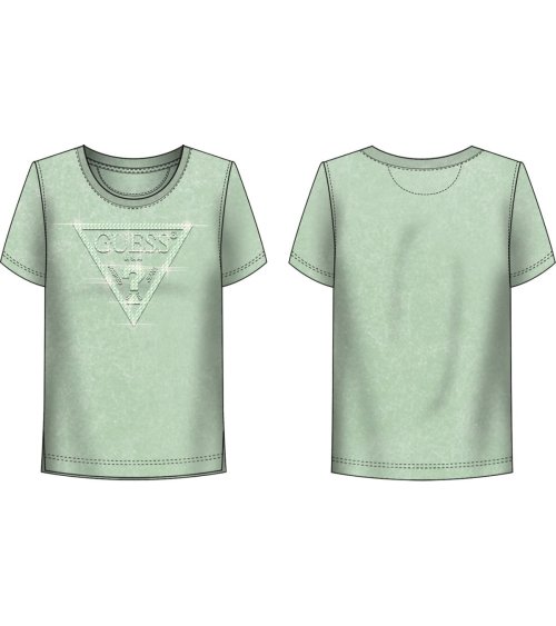 Guess T-shirt with triangular logo
