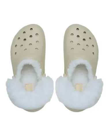 Crocs chaussons sangle doublée