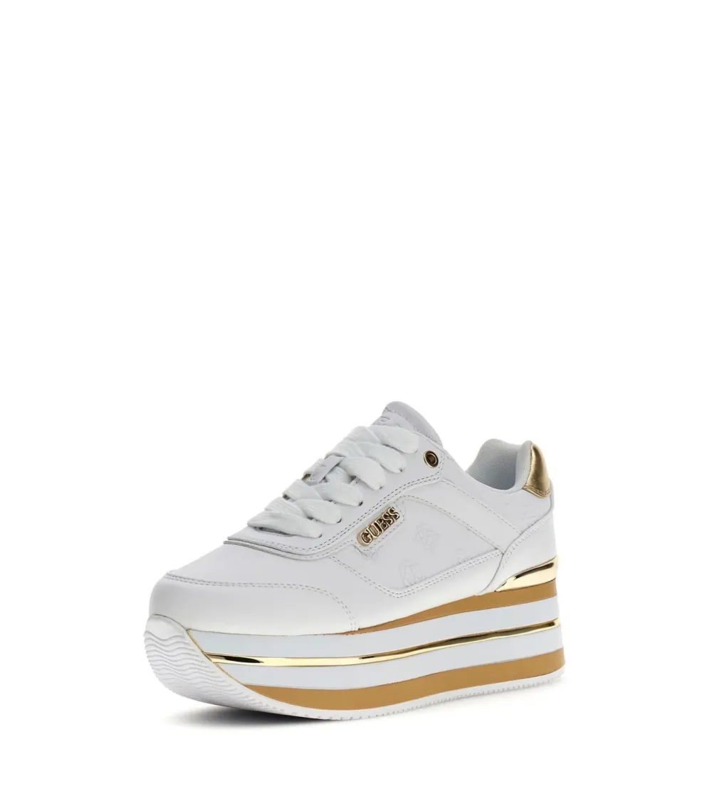 Guess high top sneakers with platform