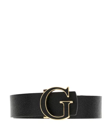 Guess belt with logo buckle in synthetic material