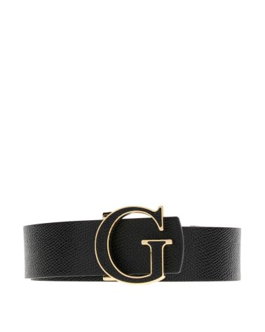 Guess cintura con fibbia logo in materiale sintetico