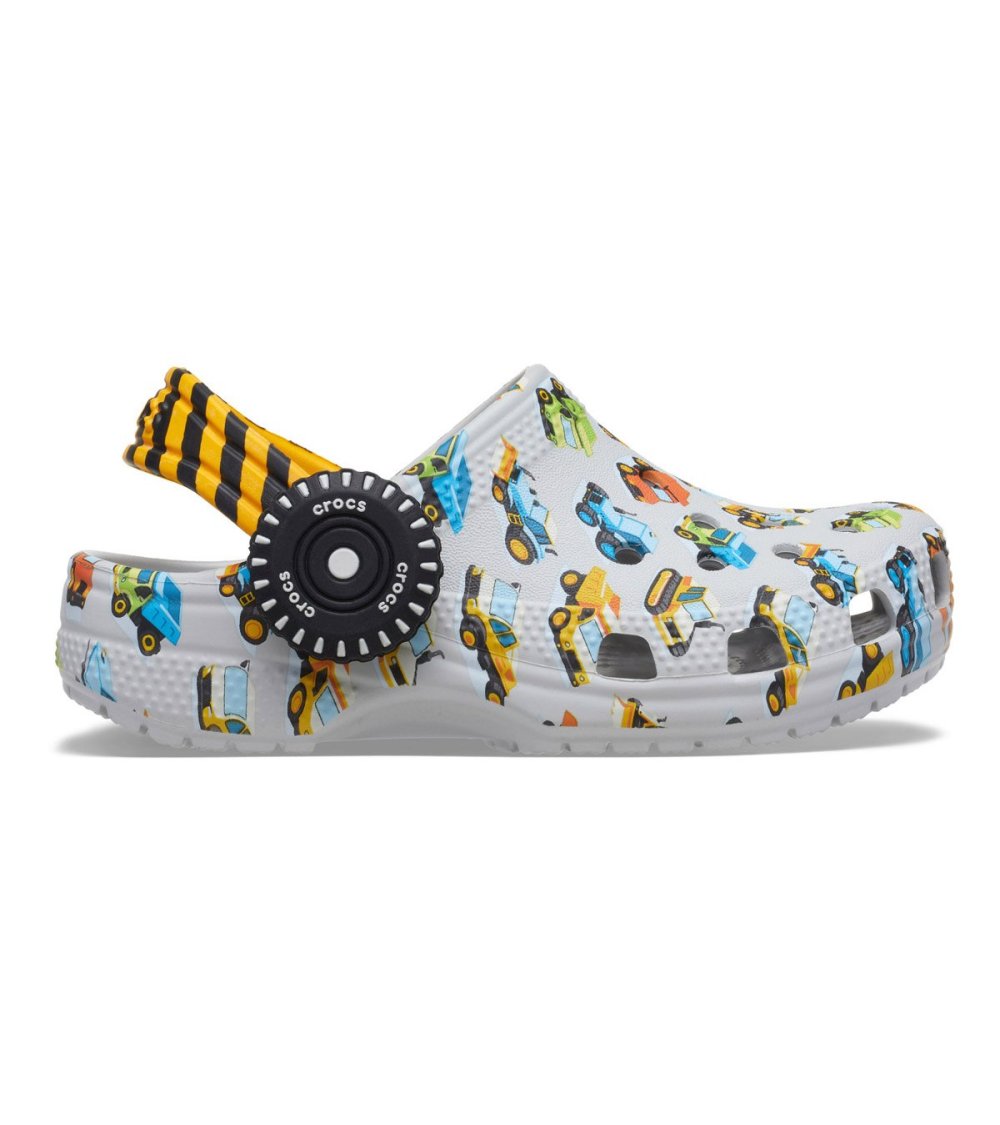 Crocs slide sandals vehicle graphic