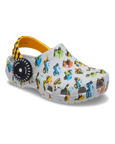 Crocs chanclas gráfico de vehículos