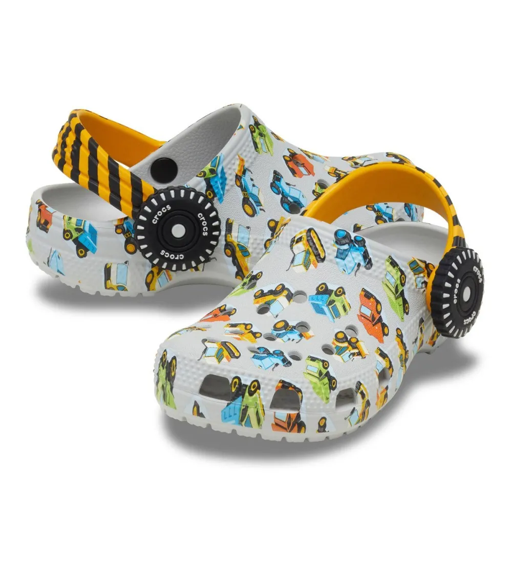 Crocs slide sandals vehicle graphic