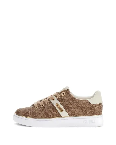 Guess zapatillas bajas Britz con logo y cordones