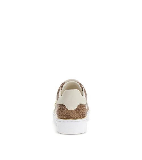 Guess niedrige Sneaker Britz mit Logo und Schnürung