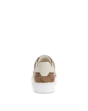 Guess baskets basses Britz avec logo et lacets