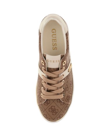 Guess sneakers basse Britz con logo e lacci