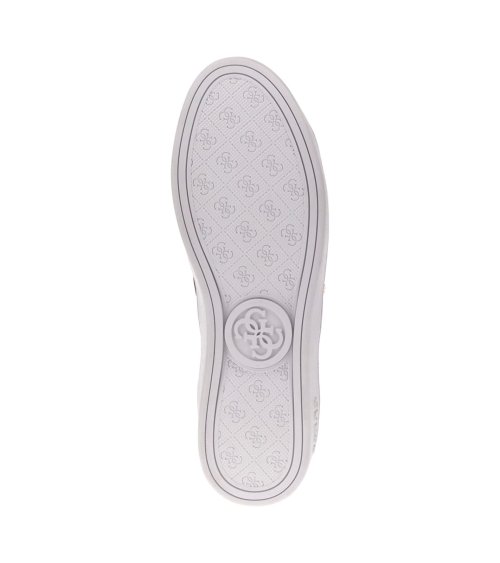 Guess baskets basses Britz avec logo et lacets