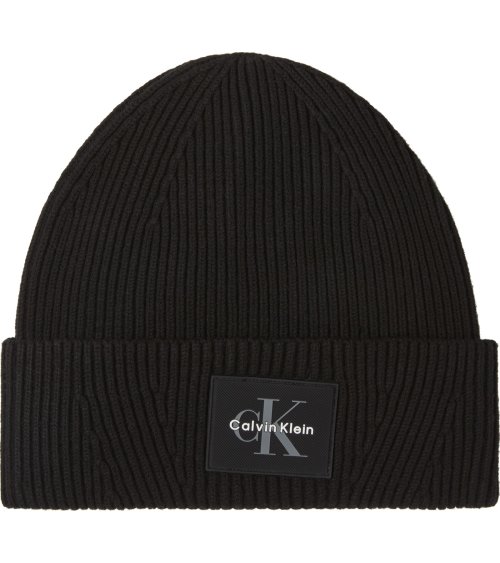 Calvin Klein Bonnet Côtelé Logo