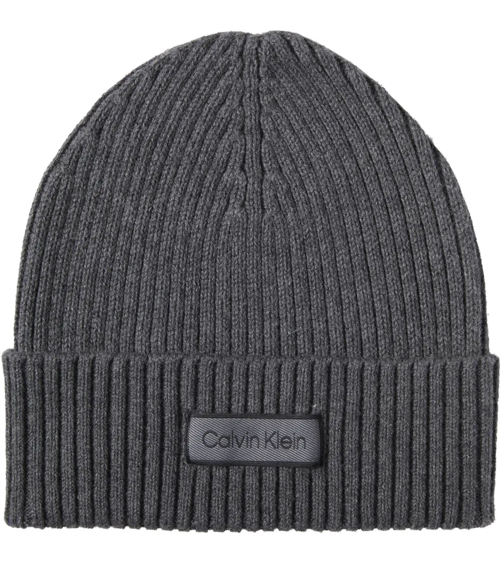 Calvin Klein berretto a maglia a coste