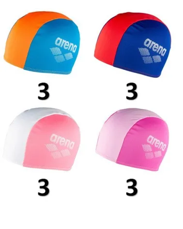 Bonnet de bain junior en tissu Arena
