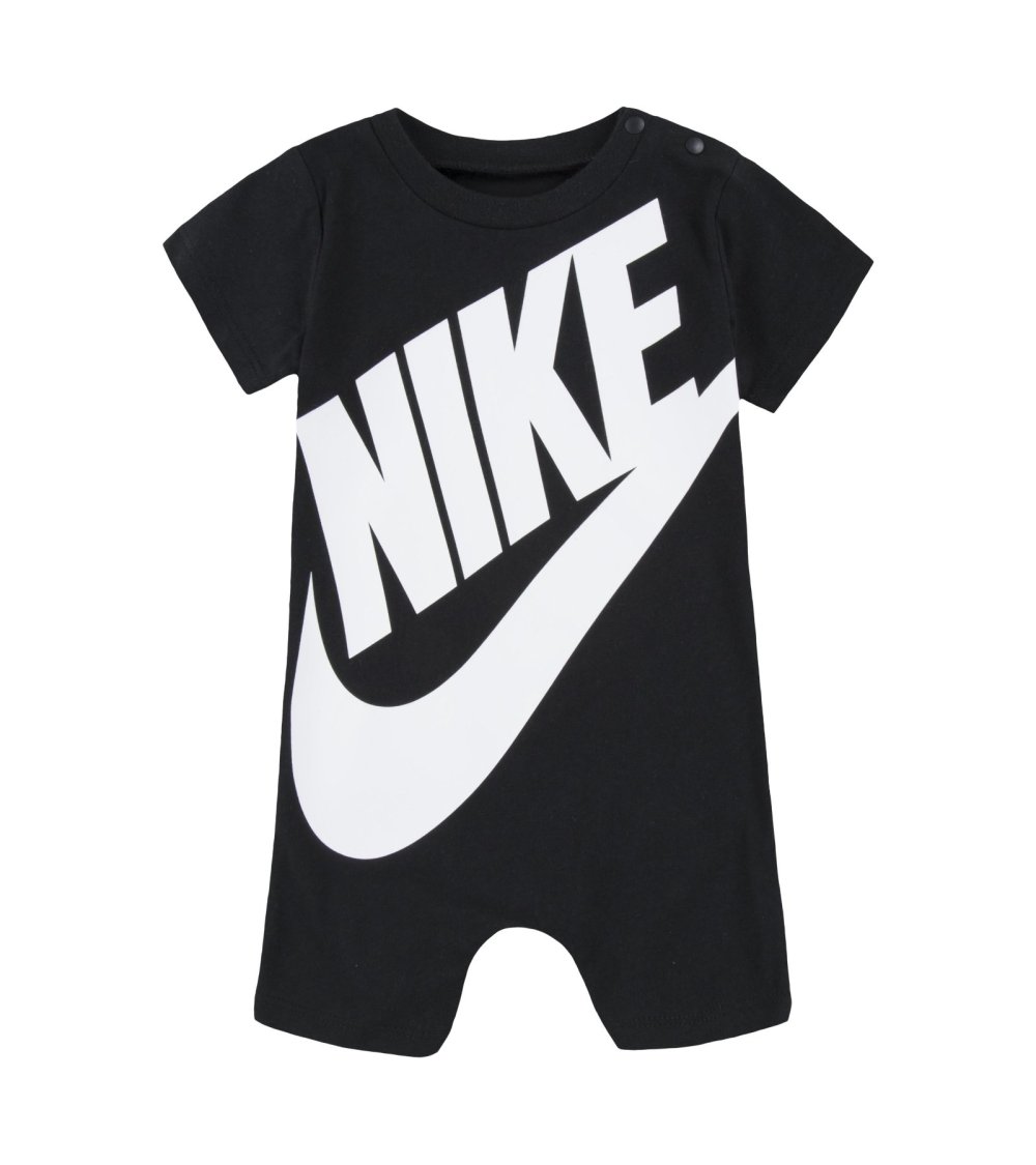 Nike baby romper with short sleeves in cotton