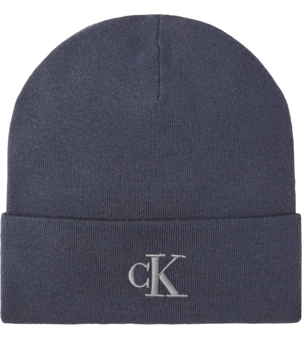 Calvin Klein bonnet en tricot avec logo brodé