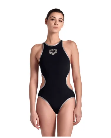 Arena One Big Logo Costume Intero Piscina
